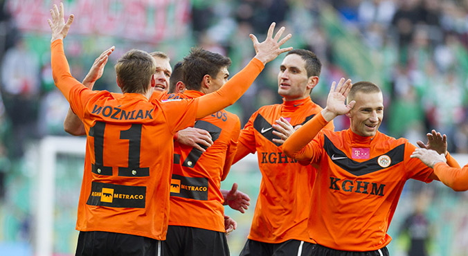 Derby Dolnego Śląska: Wrocław zdobyty przez Zagłębie