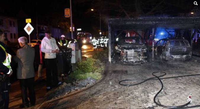 Szok Boenischa! Spłonęło mu auto za 55 tysięcy Euro!