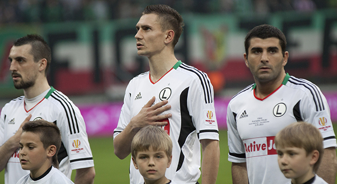 El. ME: Napastnik Legii w kadrze Gruzji