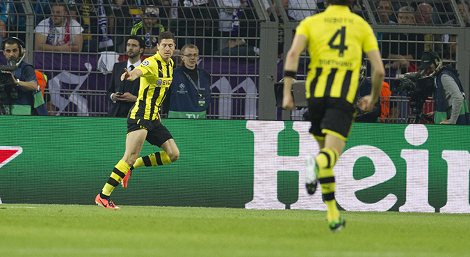 Lewandowski dał Borussii trzy punkty