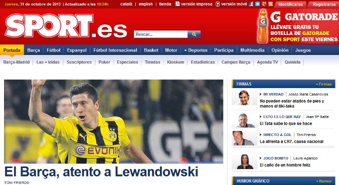 Lewandowskiego chcą w Barcelonie! Polak na czołówkach katalońskiej prasy!