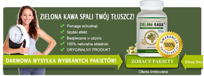 Zielona kawa spali Twój tłuszcz!