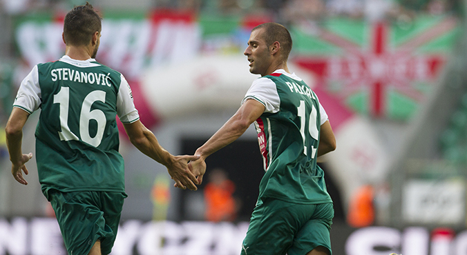 Śląsk podniósł się po klęsce w Sewilli i nie dał szans Widzewowi