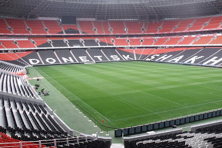 Wybuchy w Doniecku. Donbass Arena ucierpiała