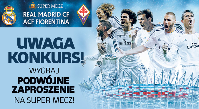 Bilety na Real – Fiorentina: Wyniki konkursu
