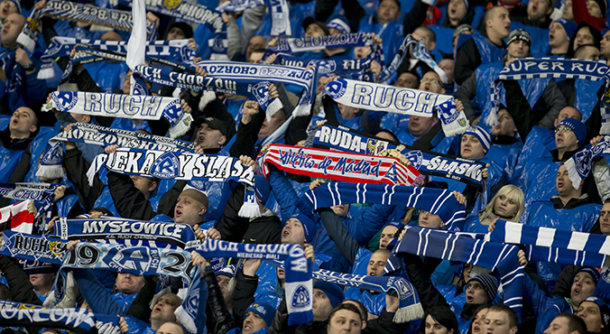 Delegat UEFA docenił kibiców Ruchu