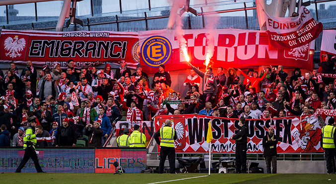 Polska zostanie ukarana za zachowanie kibiców w Dublinie?