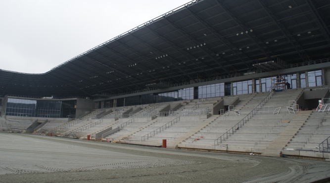 Tyska perełka, czyli stadion GKS-u na wykończeniu (galeria)