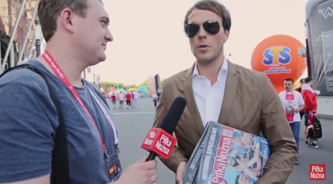 Finał zakładu pomiędzy Juroszkiem i Godlewskim (wideo)