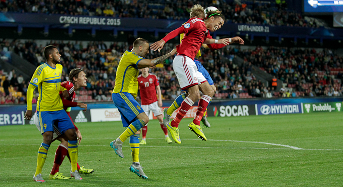 Euro U-21: Mecz Dania – Szwecja w obiektywnie PN (galeria)