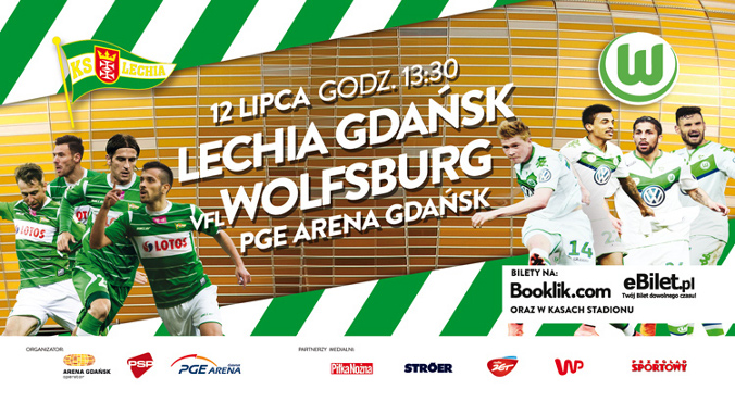 KONKURS! Rozdajemy bilety na mecz Lechia &#8211; Wolfsburg!