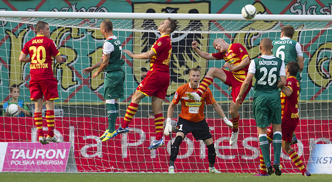 Spotkanie Śląsk &#8211; Jagiellonia w obiektywie PilkaNożna.pl