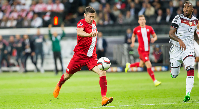 Lewandowski dogonił Gerarda Cieślika