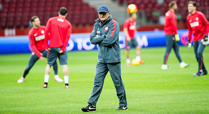 Ostatni trening Polaków przed Irlandią. Zobacz zdjęcia! (GALERIA)