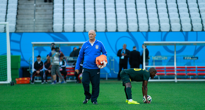 Scolari: Przynajmniej nie przegraliśmy tak wysoko jak Real
