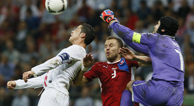 Ronaldo w gazie, Portugalia zagra w półfinale Euro 2012!