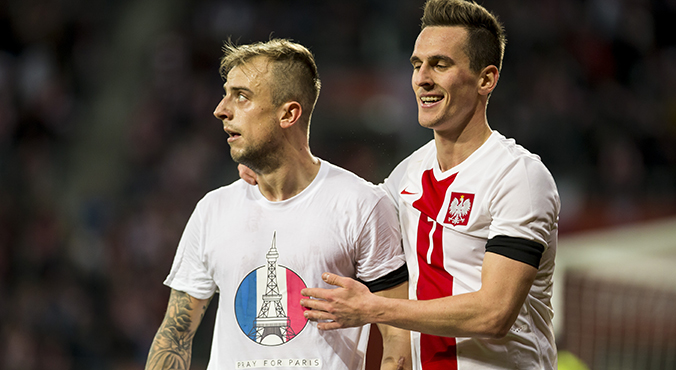 Grosicki dostał kilka minut i został bohaterem