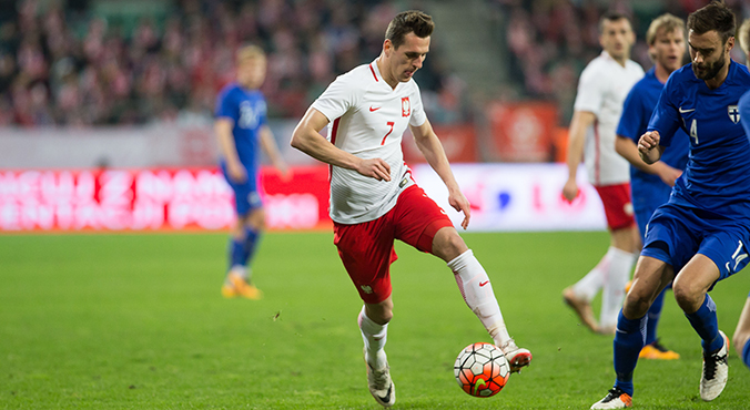 Arkadiusz Milik przyleciał na zgrupowanie helikopterem