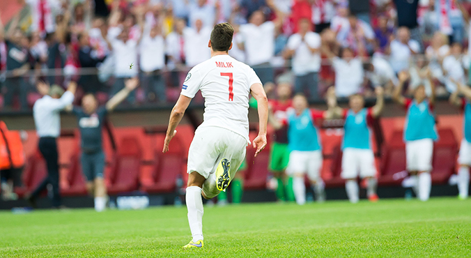 Milik rozczarowany po meczu z Grecją