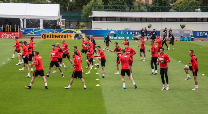 Ostatni trening przed wylotem (wideo)