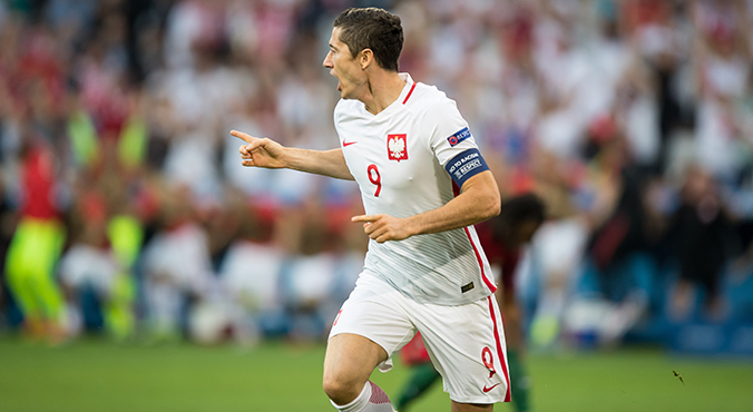 Top 100: Niska pozycja Lewandowskiego