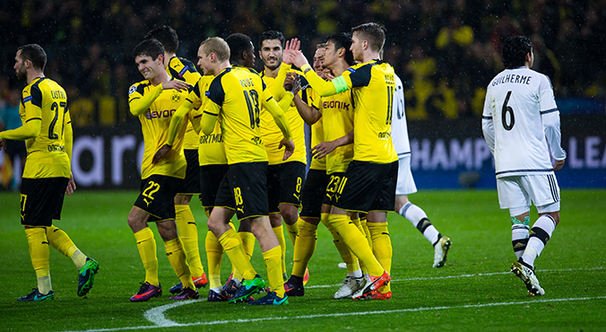 Borussia Dortmund bliska rekordu Ligi Mistrzów
