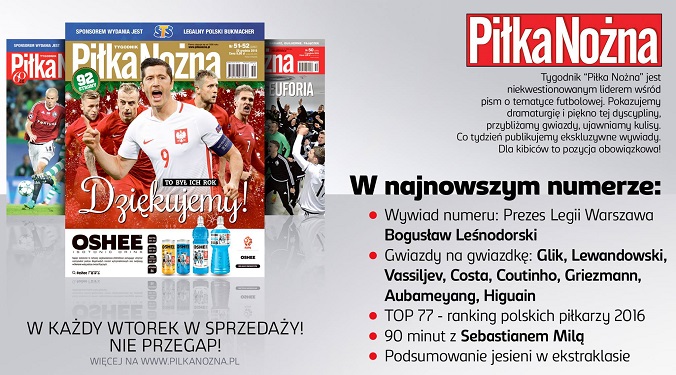Zapowiedź świątecznego numeru „Piłki Nożnej”