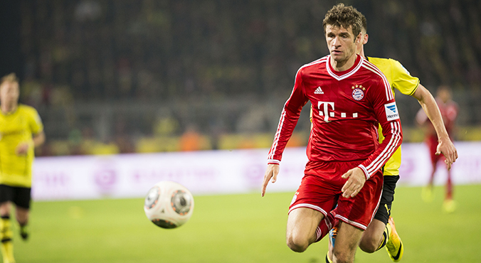 Thomas Mueller nie zagra z Schalke