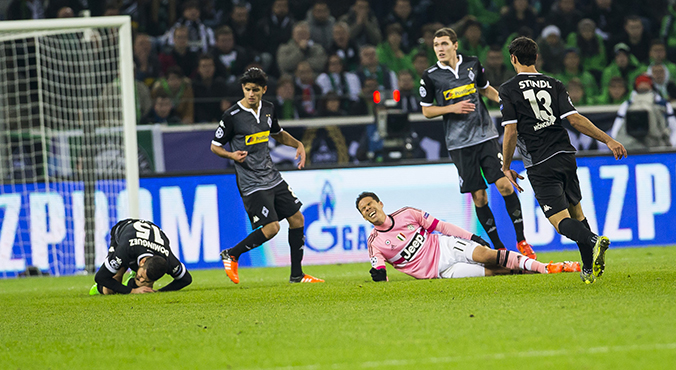 Borussia M. wygrała po dwóch karnych