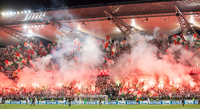 „Koniec szczęścia, Legii pozostała modlitwa”