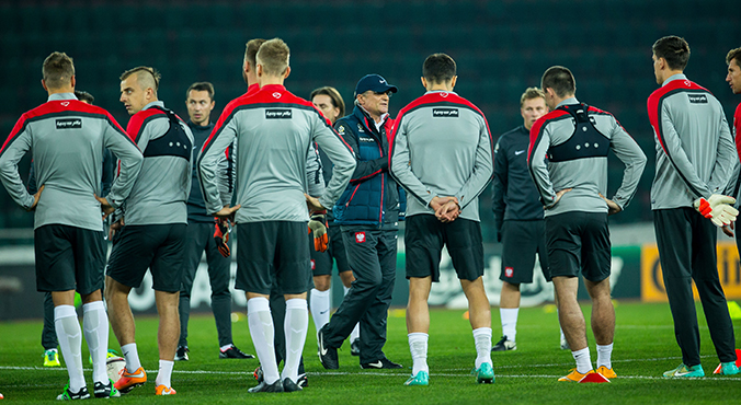 Pięciu kadrowiczów zabrakło na treningu