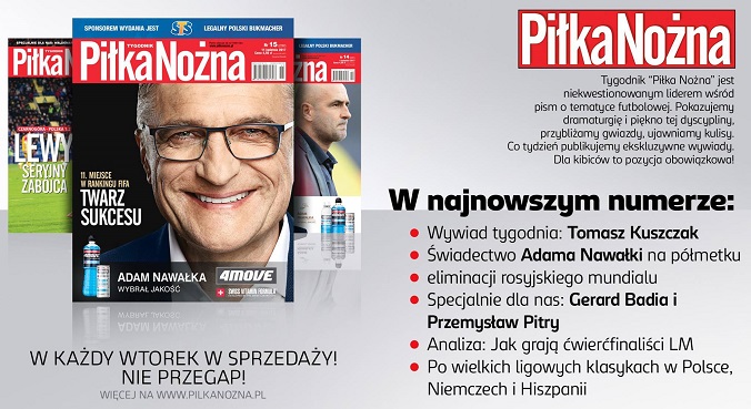 O czym piszemy w nowej &#8222;Piłce Nożnej&#8221;? (WIDEO)