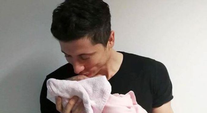 Robert Lewandowski został ojcem