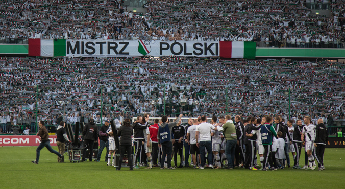 Dziesięć minut niepewności i Legia mistrzem!