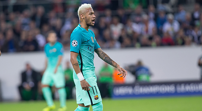 Neymar usunięty z materiałów promocyjnych Barcelony