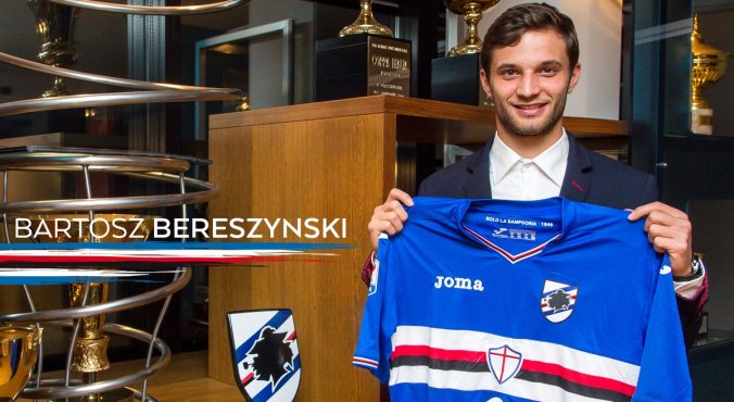 Sampdoria lepsza od Milanu, grał Bereszyński