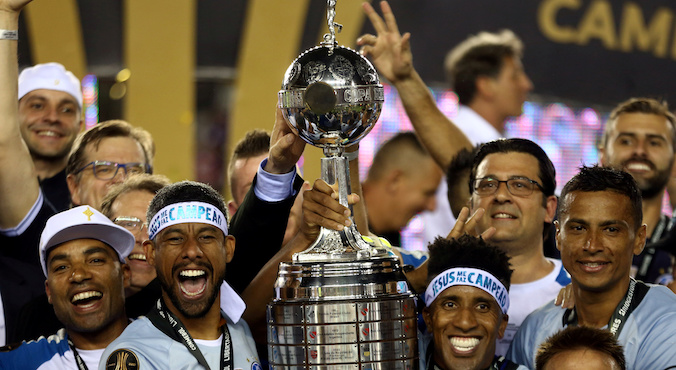 Gremio triumfuje w Copa Libertadores