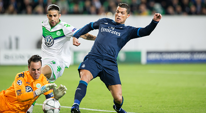 Mecz Wolfsburg &#8211; Real w obiektywie PN (galeria)