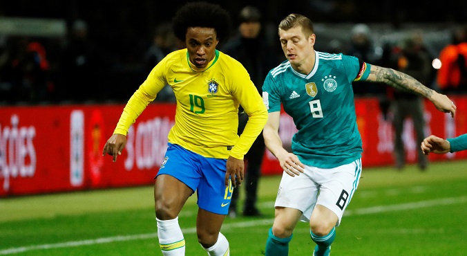 Brazylia skromnie zwyciężyła w Berlinie