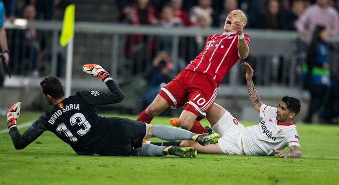 Arjen Robben walczy z czasem