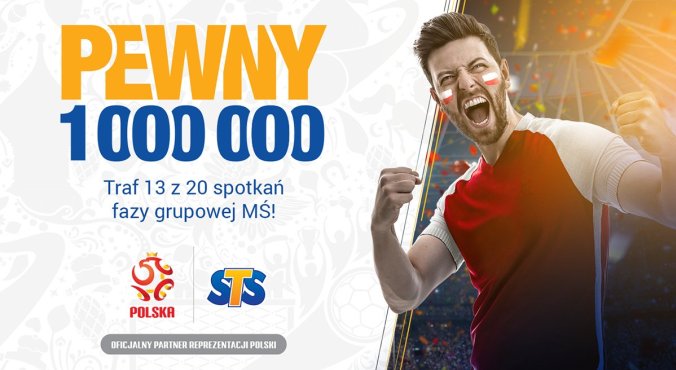 Pewny 1 000 000 zł od STS