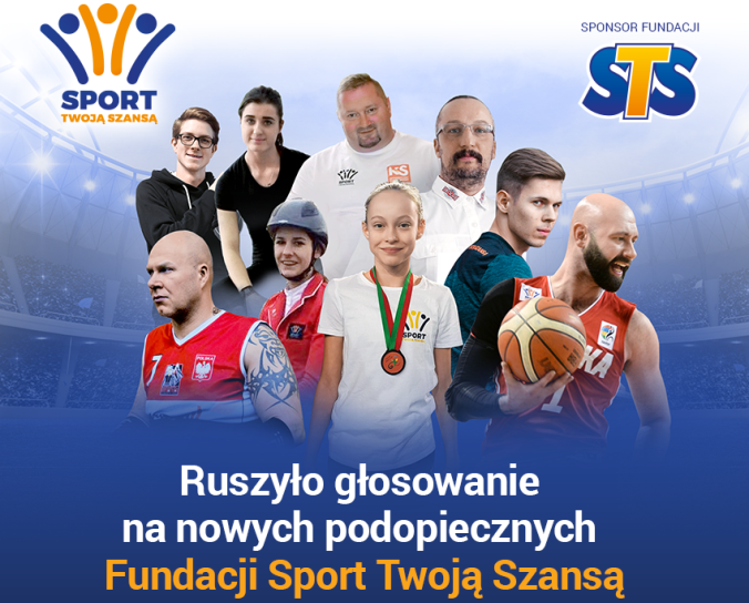 Ruszyła druga edycja głosowania na podopiecznych fundacji Sport Twoją Szansą