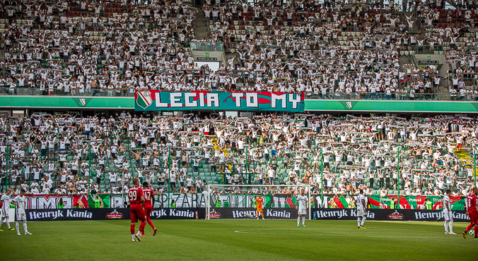 Legia z najwyższą frekwencją w Ekstraklasie