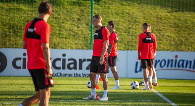 Reprezentacja Polski z bazą nad morzem