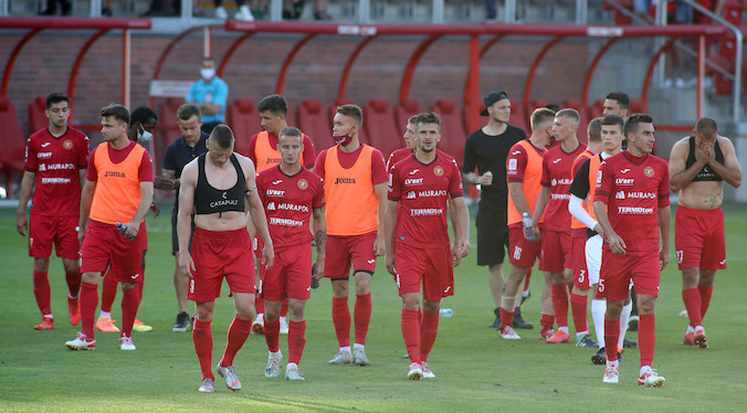 Fortuna 1. Liga: Nieudany debiut Broniszewskiego