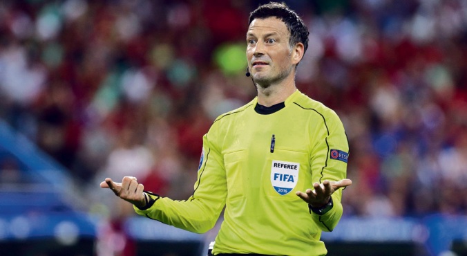 Clattenburg ocenił rzut karny dla Anglii