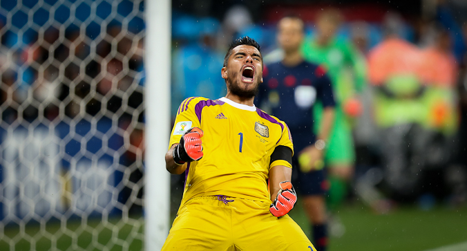 Sergio Romero już po testach