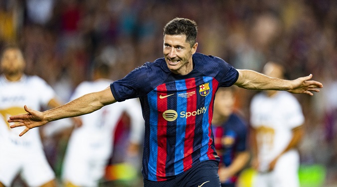 Barca wygrywa, a Lewandowski znów strzela!