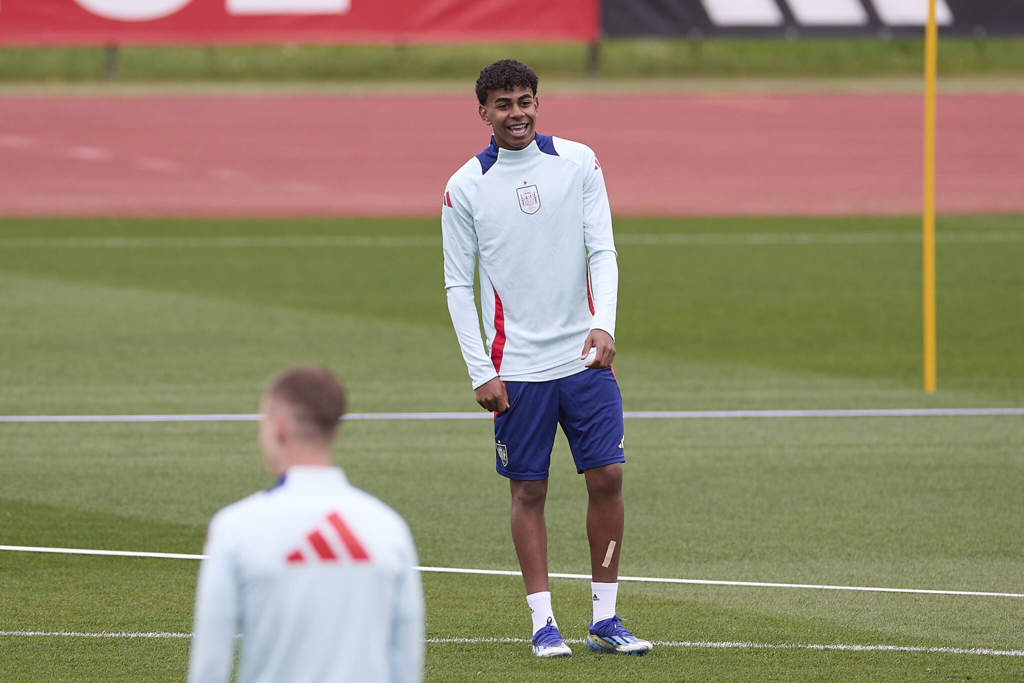 March 25, 2024, Madrid, Spain: Lamine Yamal of Spain seen during the training session on the eve of the international friendly match between Spain and Brazil at Ciudad del FĂştbol de Las Rozas. (Credit Image: © Federico Titone/SOPA Images via ZUMA Press Wire) 
 przed meczem TOWARZYSKIM HISZPANIA VS BRAZYLIA PILKA NOZNA

FOT. ZUMA/newspix.pl / 400mm.pl
POLAND ONLY!
---
newspix.pl / 400mm.pl