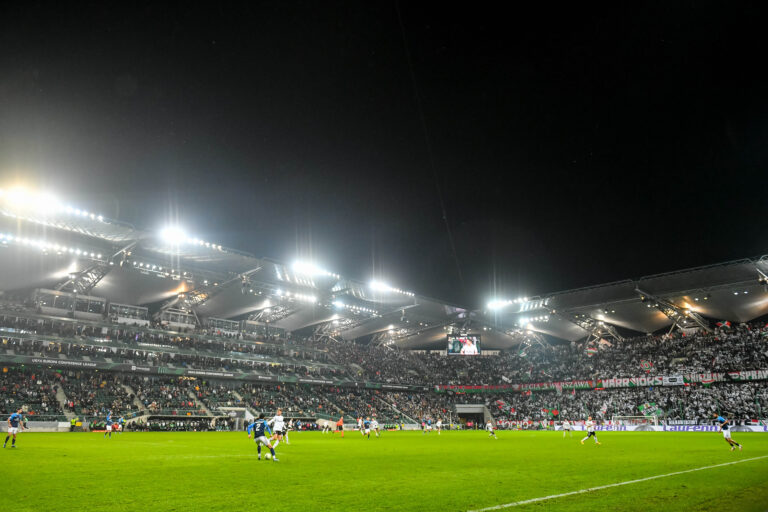 WARWSZAWA 14.12.2023
MECZ 6. KOLEJKA GRUPA E LIGA KONFERENCJI EUROPY SEZON 2023/24: LEGIA WARSZAWA - AZ ALKMAAR  --- UEFA EUROPA CONFERENCE LEAGUE GROUP E MATCH: LEGIA WARSAW - AZ ALKMAAR
STADION LEGII WIDOK VIEW
FOT. JACEK PRONDZYNSKI/400mm.pl